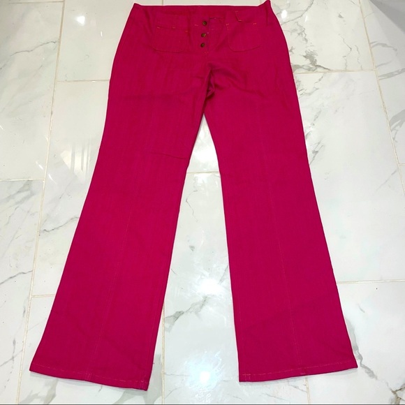 Denim - Pink boot cut Jean